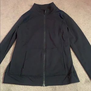 Black zella girl zip up hoodie
